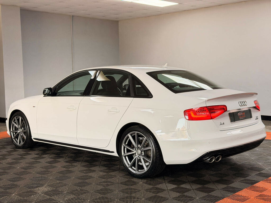 Audi A4 2.0 Tdi Black Edition Quattro Euro 6 Ss Na EX65SKO White #4