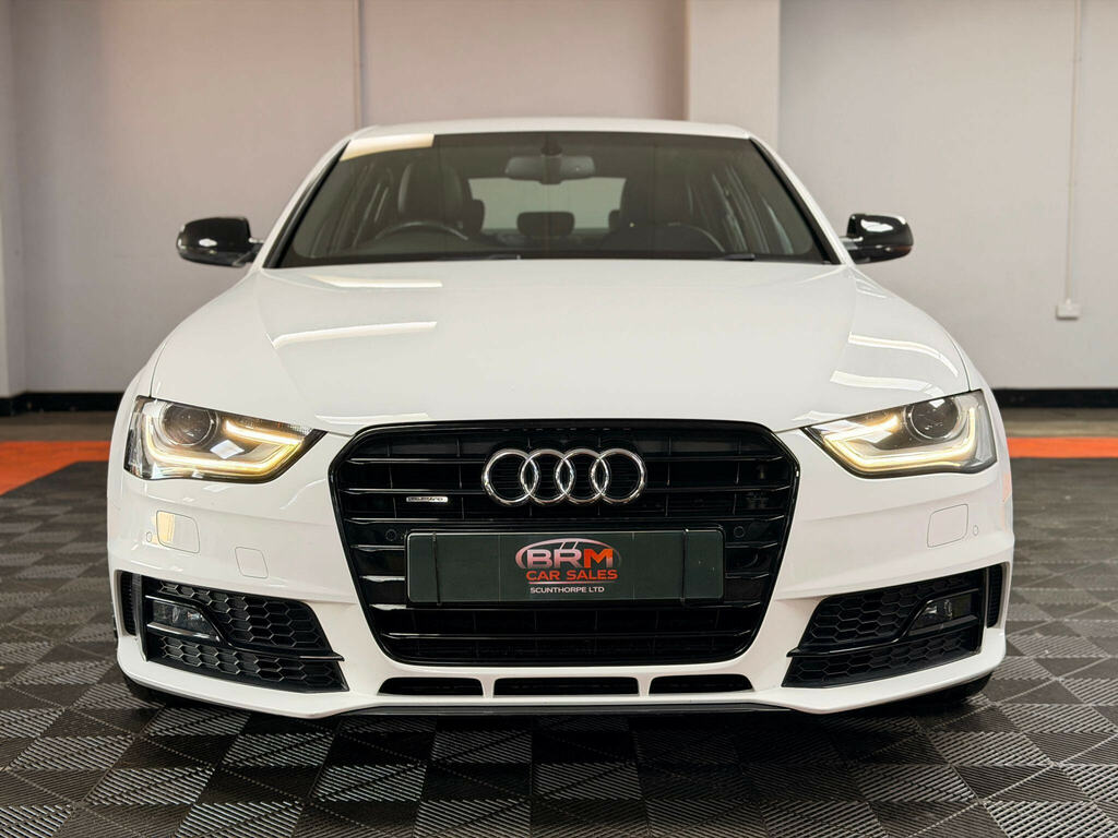 Audi A4 2.0 Tdi Black Edition Quattro Euro 6 Ss Na EX65SKO White #6