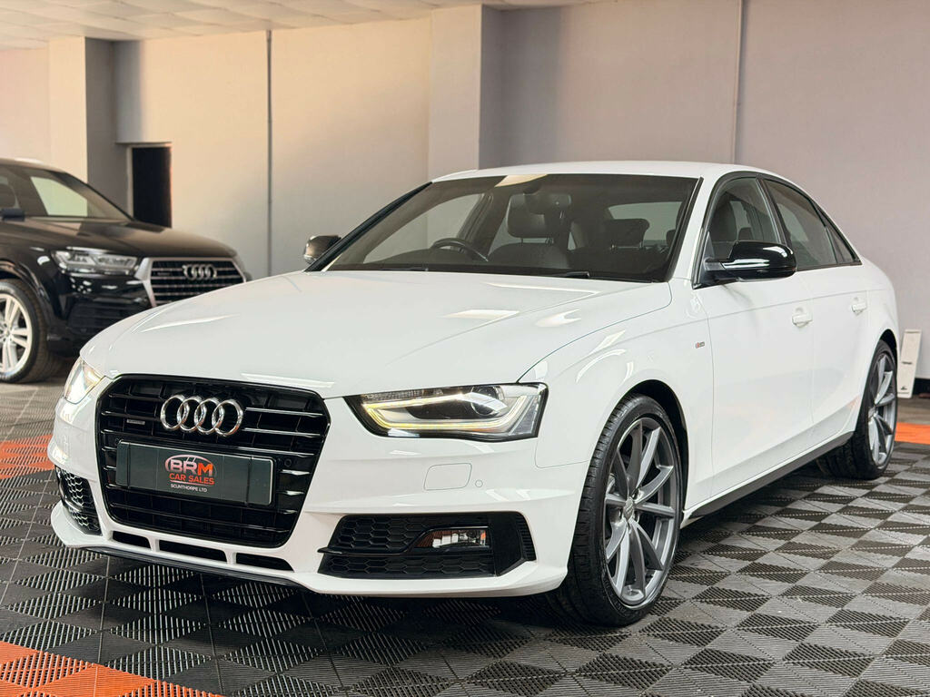 Audi A4 2.0 Tdi Black Edition Quattro Euro 6 Ss Na EX65SKO White #3
