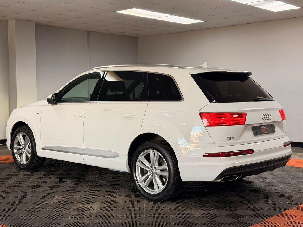 Audi Q7 3.0 Tdi V6 S Line Suv Tiptronic Quattro RV17VNM White #4