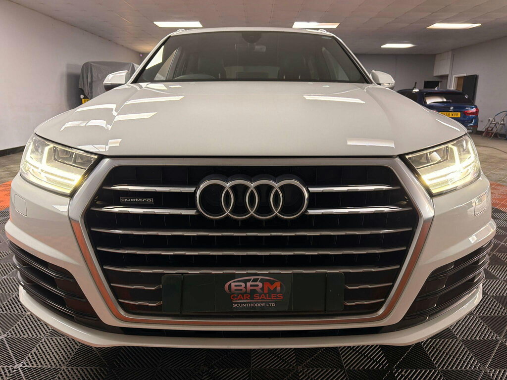 Audi Q7 3.0 Tdi V6 S Line Suv Tiptronic Quattro RV17VNM White #2