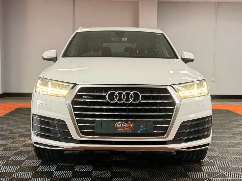 Audi Q7 3.0 Tdi V6 S Line Suv Tiptronic Quattro RV17VNM White #6