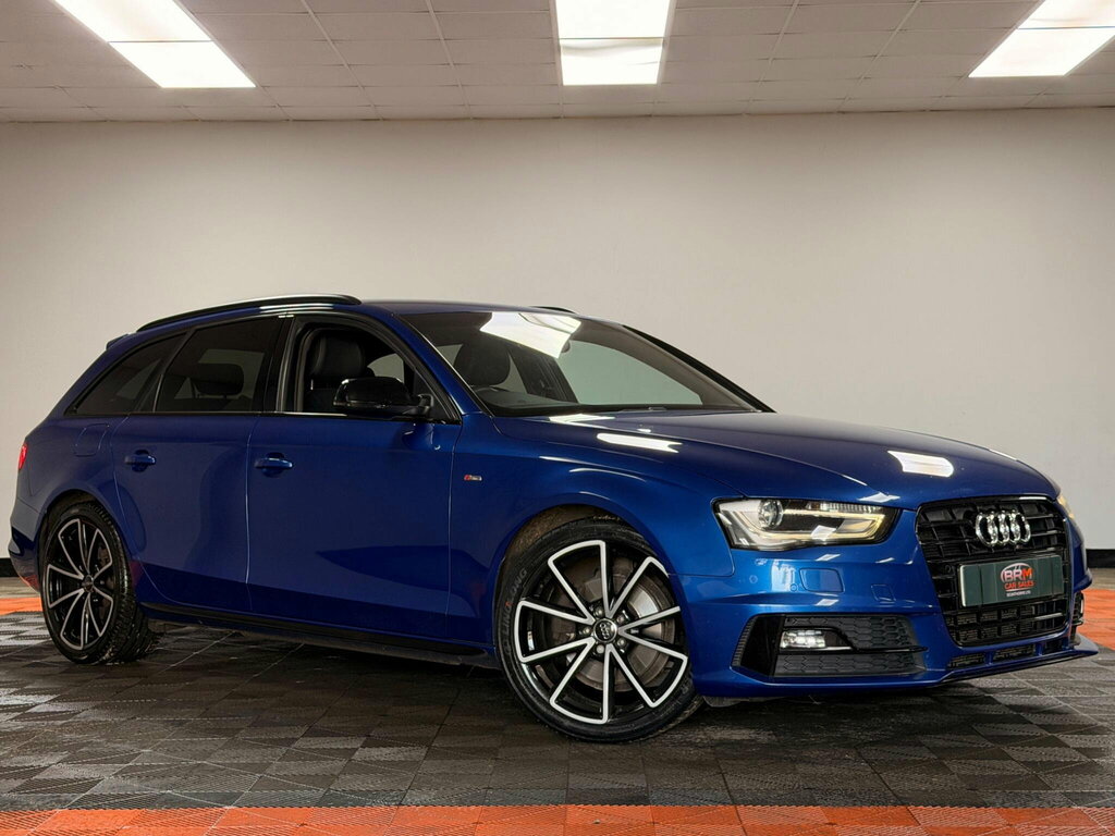 Audi A4 Avant 2.0 Tdi Black Edition Euro 6 Ss Nav SG65OVF Blue