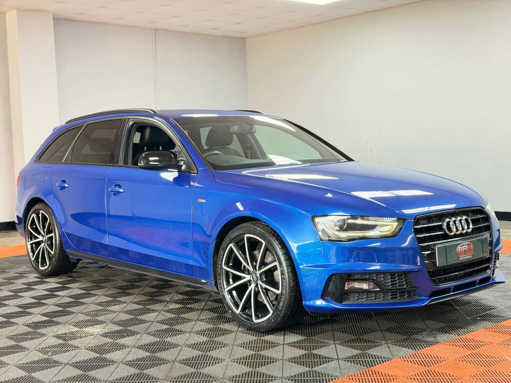 Audi A4 Avant 2.0 Tdi Black Edition Euro 6 Ss Nav SG65OVF Blue #6