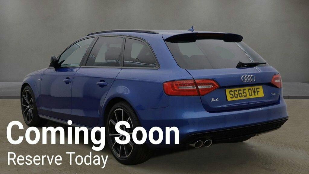 Audi A4 Avant 2.0 Tdi Black Edition Euro 6 Ss Nav Blue