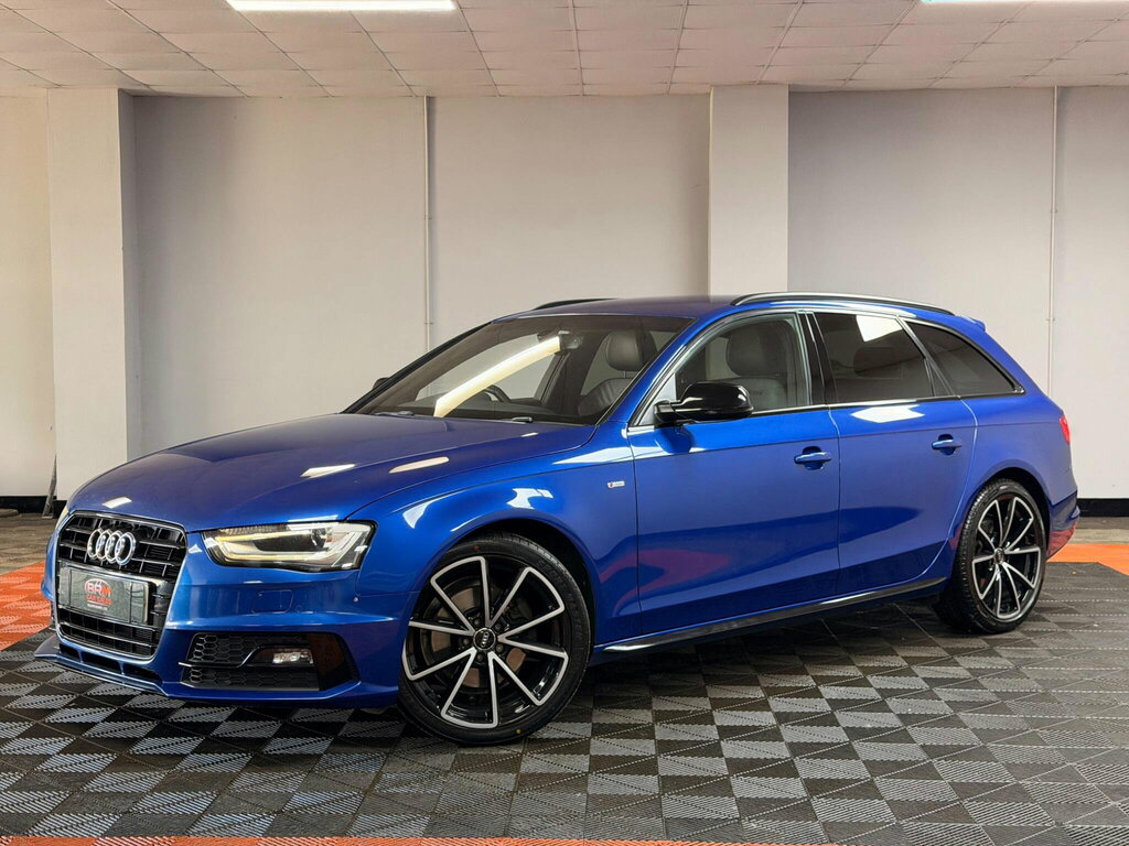 Audi A4 Avant 2.0 Tdi Black Edition Euro 6 Ss Nav SG65OVF Blue #3