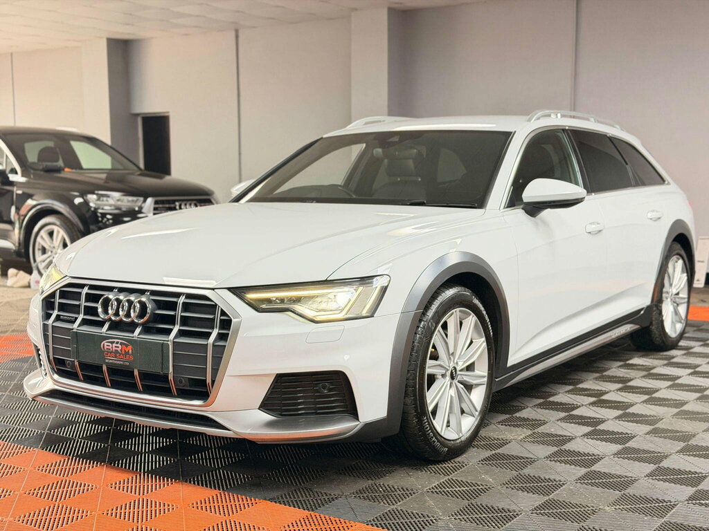 Audi A6 Allroad 3.0 Tdi V6 45 Sport Estate Tiptronic Qu White #3