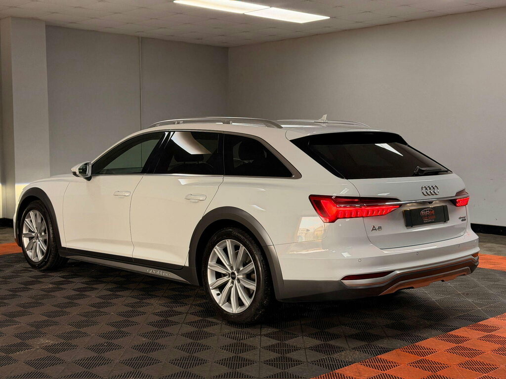 Audi A6 Allroad 3.0 Tdi V6 45 Sport Estate Tiptronic Qu White #4