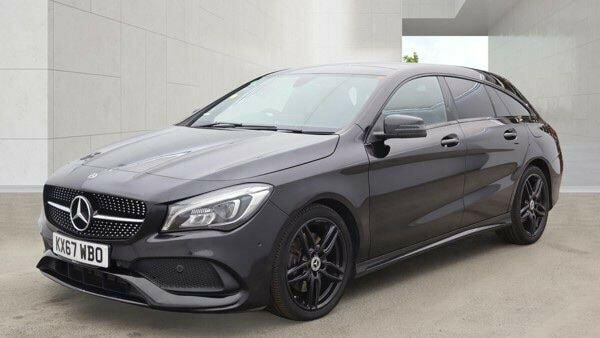 Mercedes-Benz CLA Class 2.1 Cla220d Amg Line Shooting Brake 7G-dct Euro 6 KX67WBO Black #2
