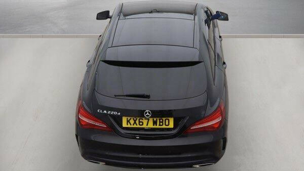 Mercedes-Benz CLA Class 2.1 Cla220d Amg Line Shooting Brake 7G-dct Euro 6 KX67WBO Black #5