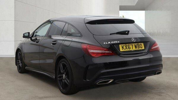 Mercedes-Benz CLA Class 2.1 Cla220d Amg Line Shooting Brake 7G-dct Euro 6 KX67WBO Black #3