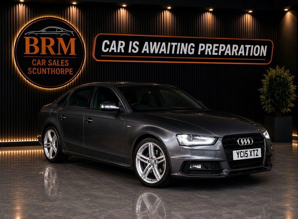 Audi A4 2.0 Tdi Black Edition Plus Euro 5 Ss Grey