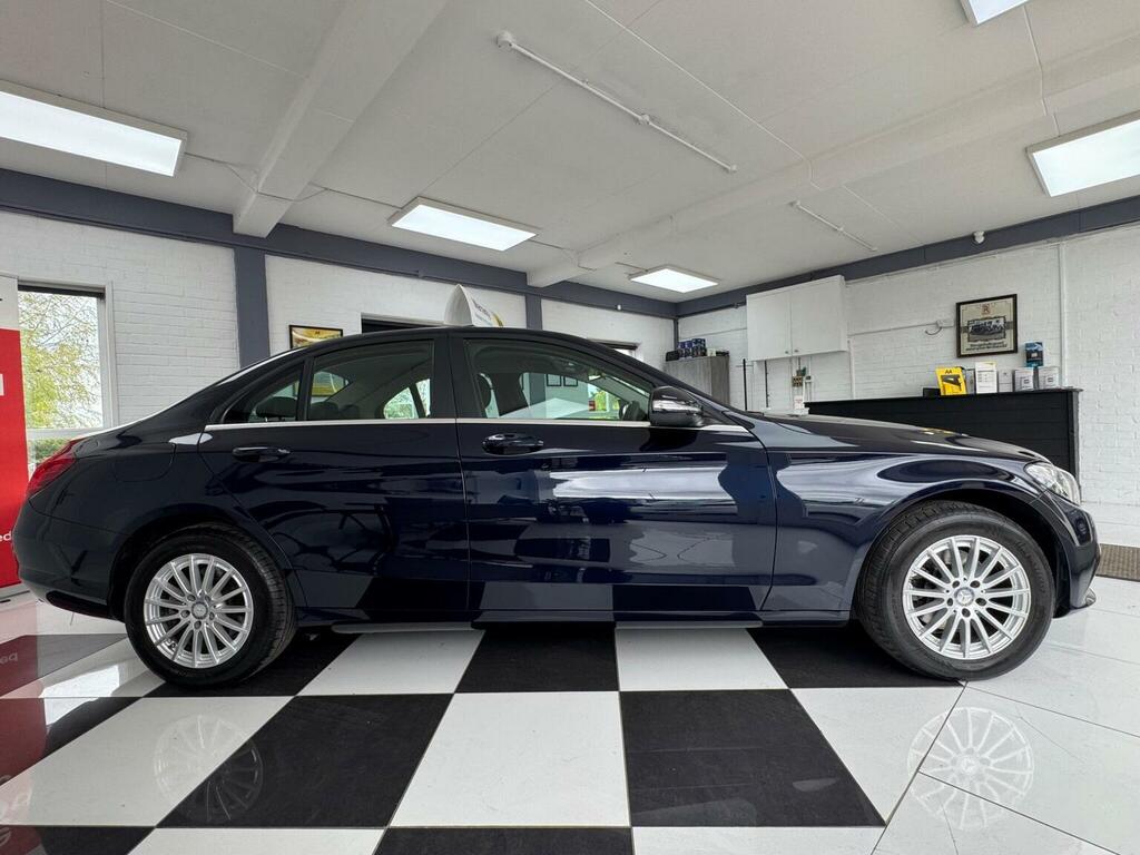 Mercedes-Benz C Class Saloon 2.1 C220 Bluetec Se G-tronic Euro 6 Ss OU15SXV Blue #6