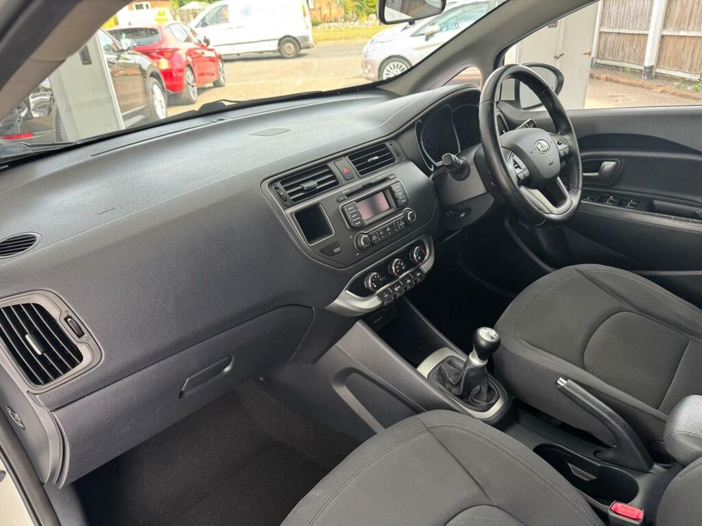 Kia RIO 1.25 Vr7 5Dr-reversing Sensors- Fsh - 2014 64 Silver #11