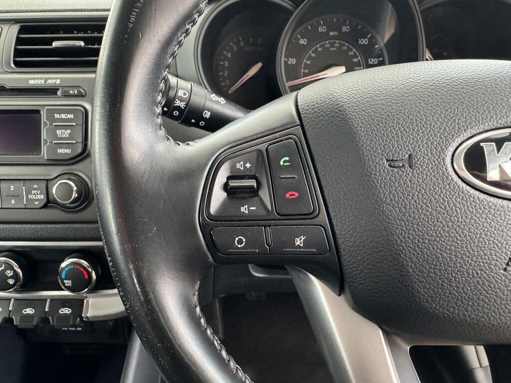 Kia RIO 1.25 Vr7 5Dr-reversing Sensors- Fsh - 2014 64 Silver #18