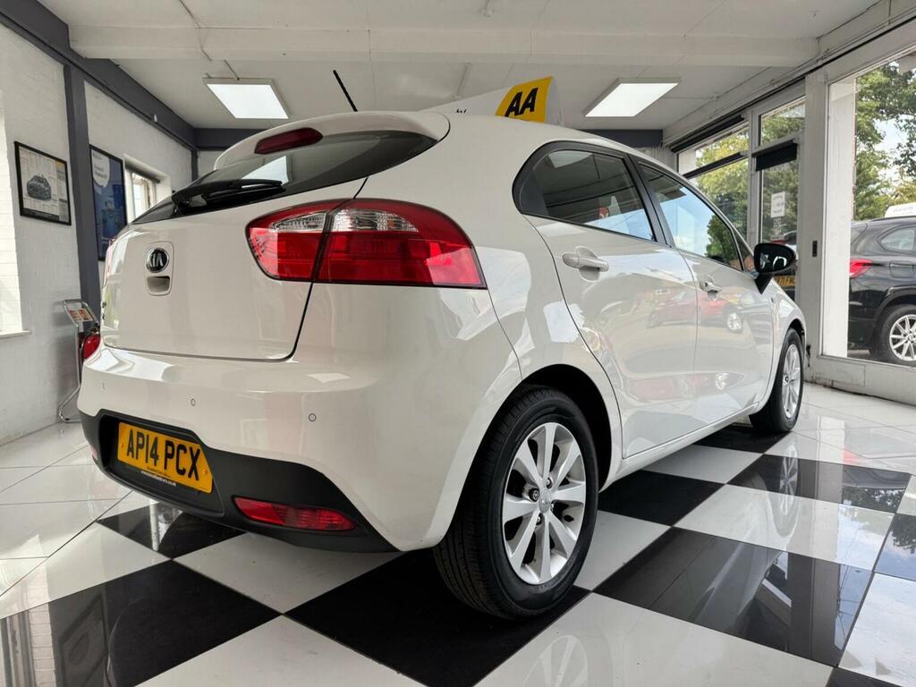 Kia RIO 1.25 Vr7 5Dr-reversing Sensors- Fsh - 2014 64 Silver #8