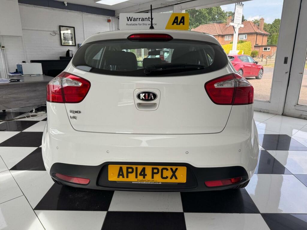 Kia RIO 1.25 Vr7 Euro 5 White #6