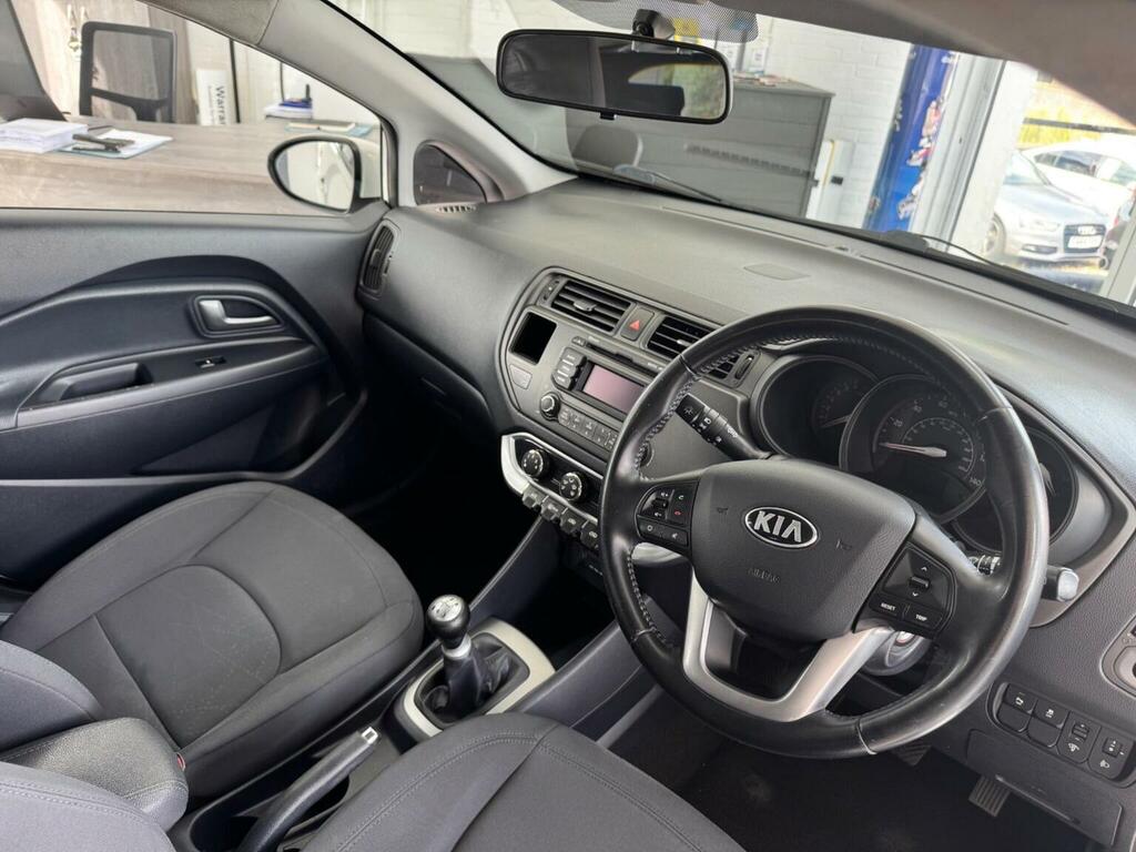 Kia RIO 1.25 Vr7 5Dr-reversing Sensors- Fsh - 2014 64 Silver #10