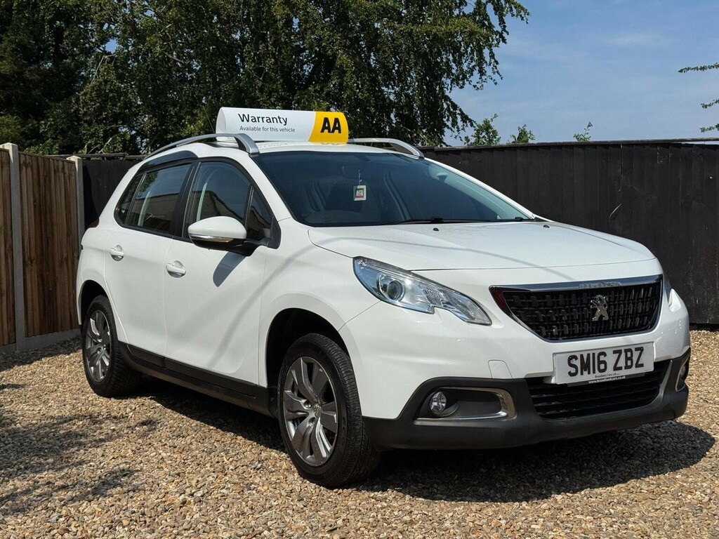 Peugeot 2008 1.2 Puretech Active Euro 6 White