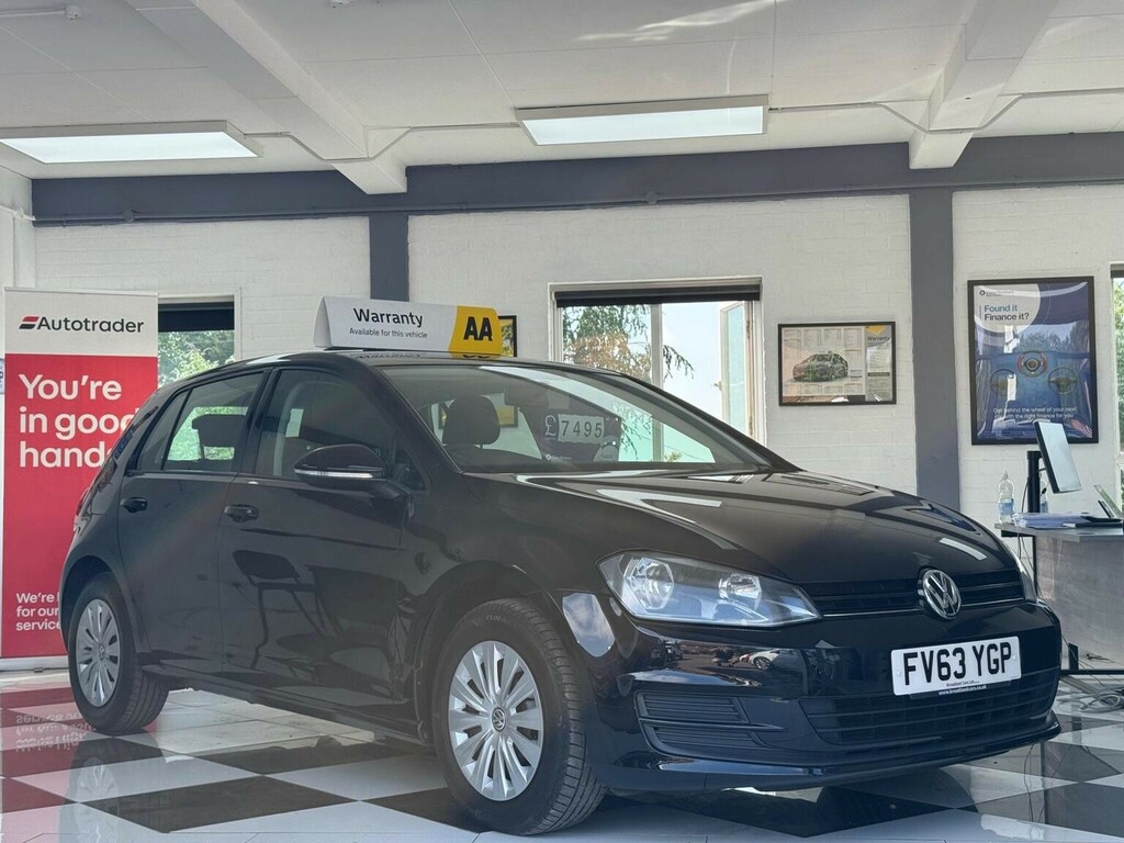 Volkswagen Golf Hatchback 1.6 Tdi Bluemotion Tech S Euro 5 Ss 5 Black