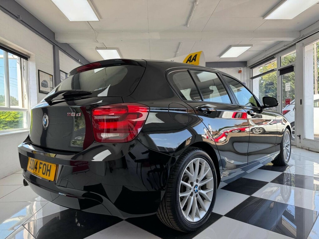BMW 1 Series Black #7