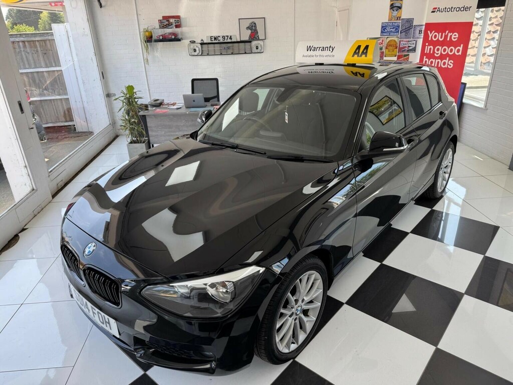 BMW 1 Series 2.0 116D Se Euro 5 Ss Black #4