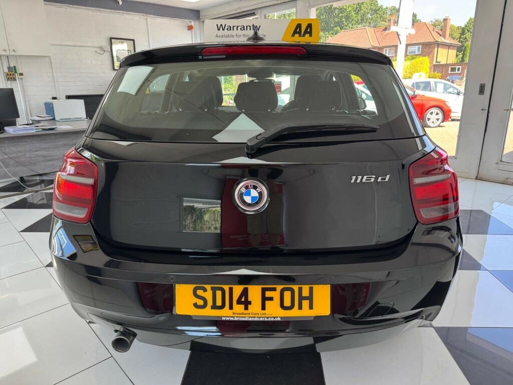 BMW 1 Series 2.0 116D Se Euro 5 Ss Black #5