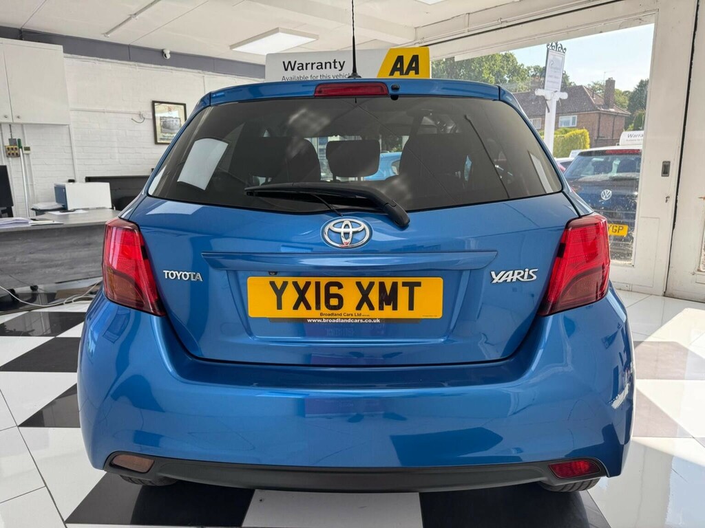 Toyota Yaris Hatchback 1.33 Dual Vvt-i Icon Euro 6 201616 Blue #6