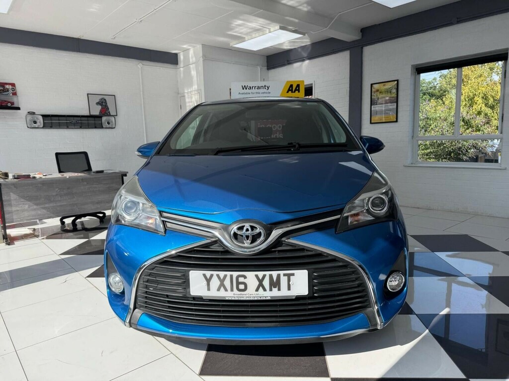 Toyota Yaris Hatchback 1.33 Dual Vvt-i Icon Euro 6 201616 Blue #2