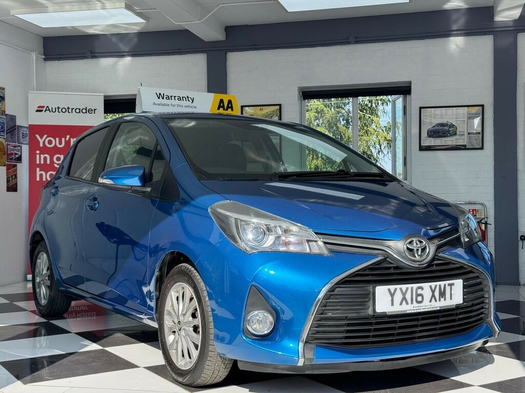 Toyota Yaris Hatchback 1.33 Dual Vvt-i Icon Euro 6 201616 Blue