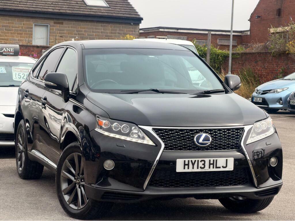 Lexus RX 3.5 450H V6 F Sport Cvt 4Wd Euro 5 S S Black