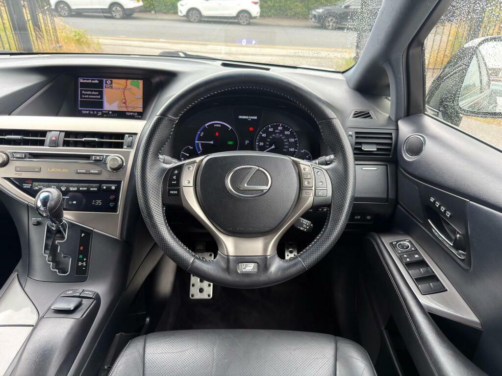 Lexus RX 2013 3.5 450H V6 Luxury Suv Hybrid Cvt Blue #11