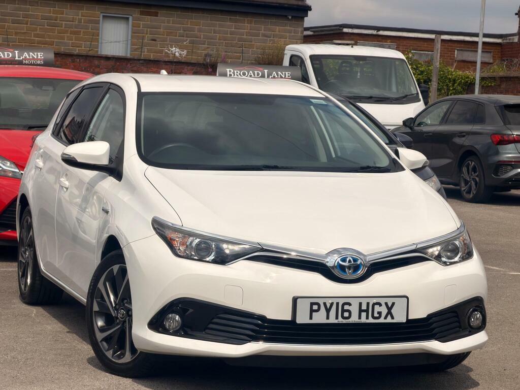 Toyota Auris 1.8 Vvt-h Design Cvt Euro 6 S S White