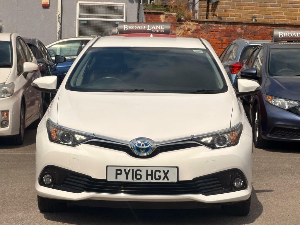 Toyota Auris 1.8 Vvt-h Design Cvt Euro 6 S S White #2