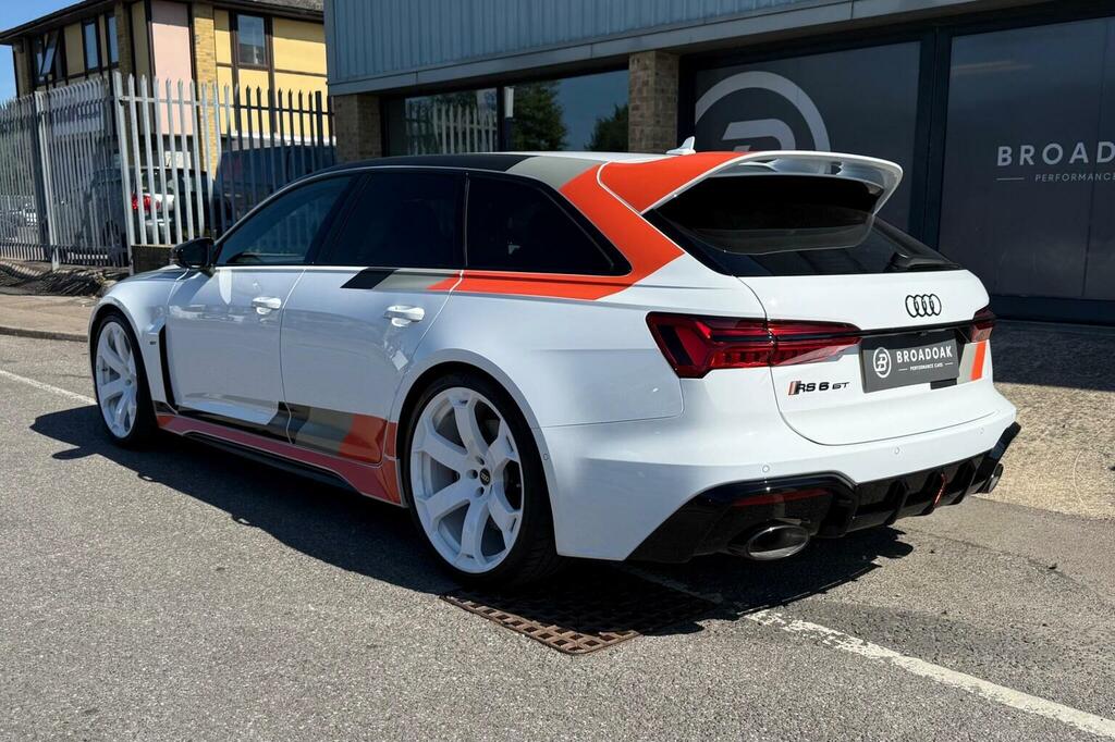 Audi RS6 Avant 4.0 Tfsi V8 Gt Tiptronic Quattro Euro 6 Ss White #4