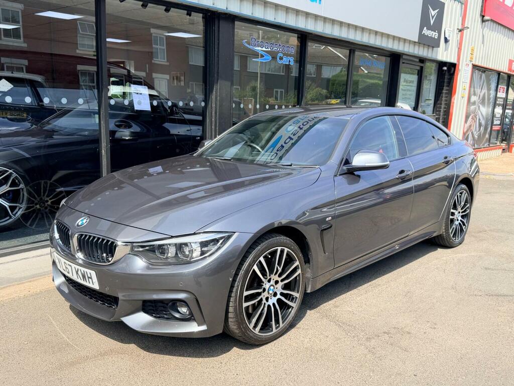 BMW 4 Series Gran Coupe Hatchback 3.0 435D M Sport Xdrive Euro 6 Ss YL67KWH Grey #2