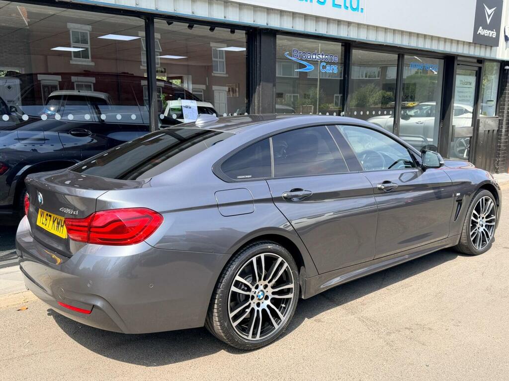 BMW 4 Series Gran Coupe Hatchback 3.0 435D M Sport Xdrive Euro 6 Ss YL67KWH Grey #5