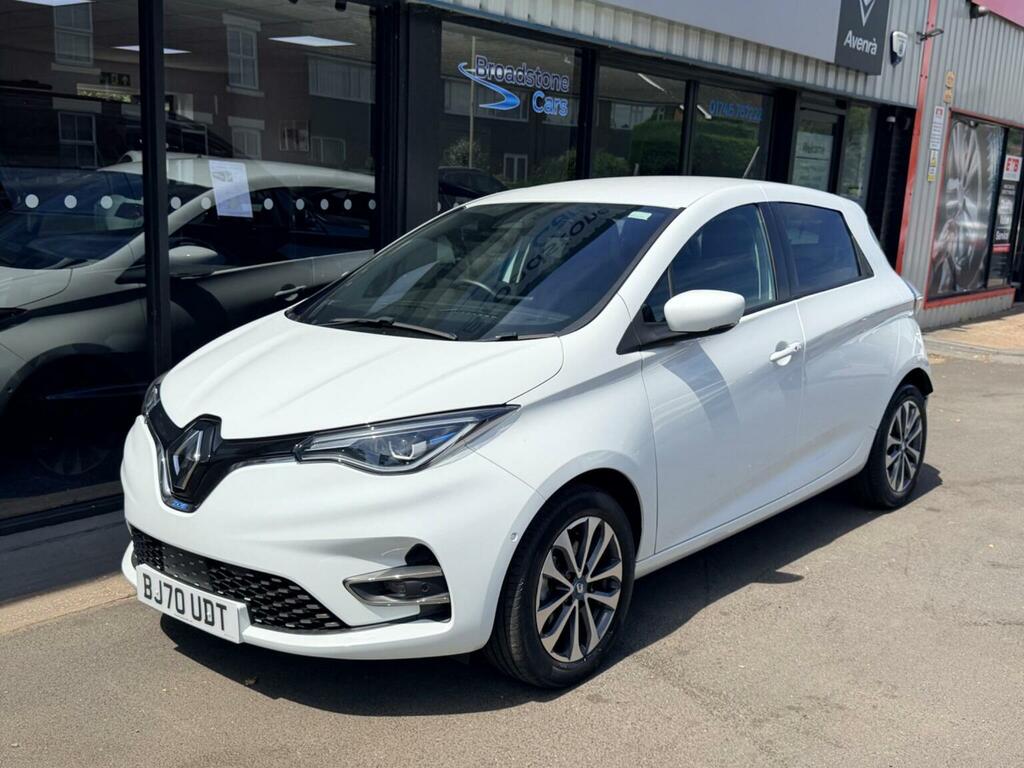 Renault Zoe Hatchback R135 52Kwh Gt Line I 202070 White #2