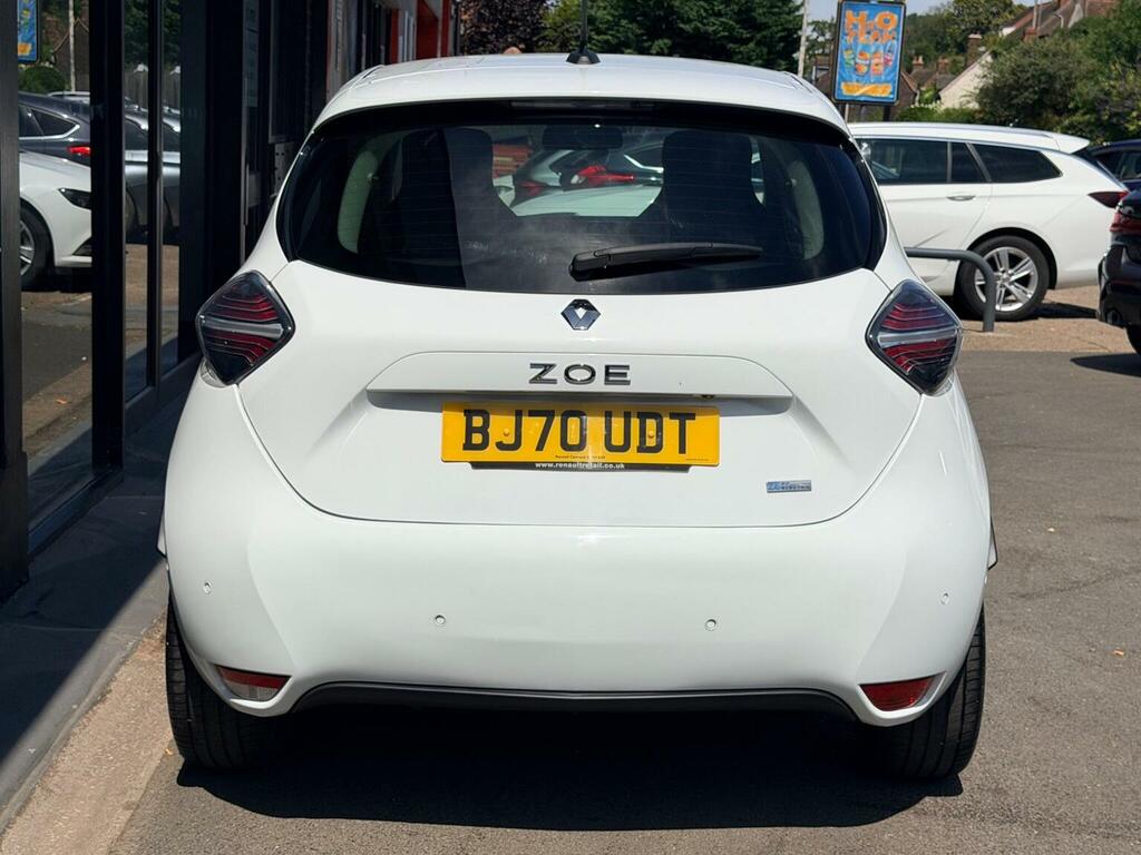 Renault Zoe Hatchback R135 52Kwh Gt Line I 202070 White #4