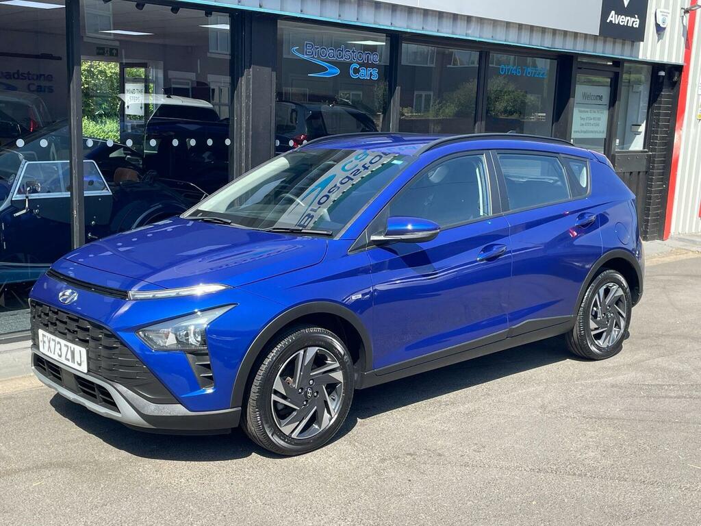 Hyundai Bayon Suv 1.0 T-gdi Mhev Se Connect Dct Euro 6 Ss FX73ZWJ Blue #2