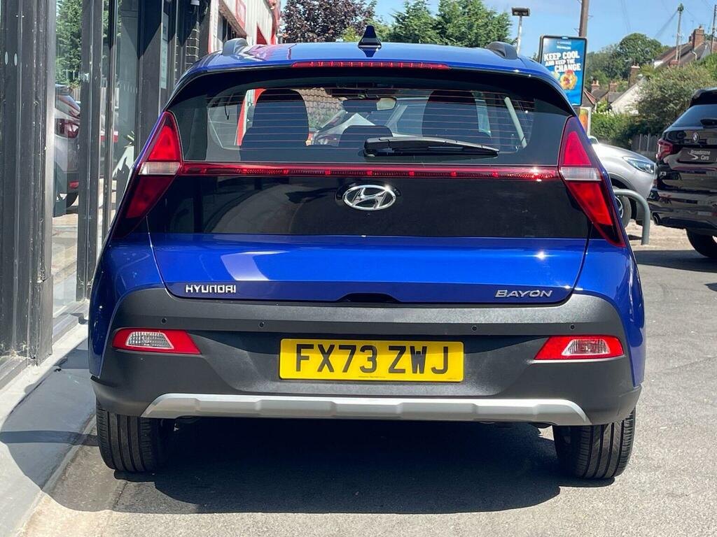 Hyundai Bayon Suv 1.0 T-gdi Mhev Se Connect Dct Euro 6 Ss FX73ZWJ Blue #4