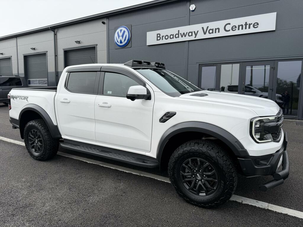 Ford Ranger 2.0 Ecoblue Raptor Pickup Double Cab Au BN74ZRC White #2