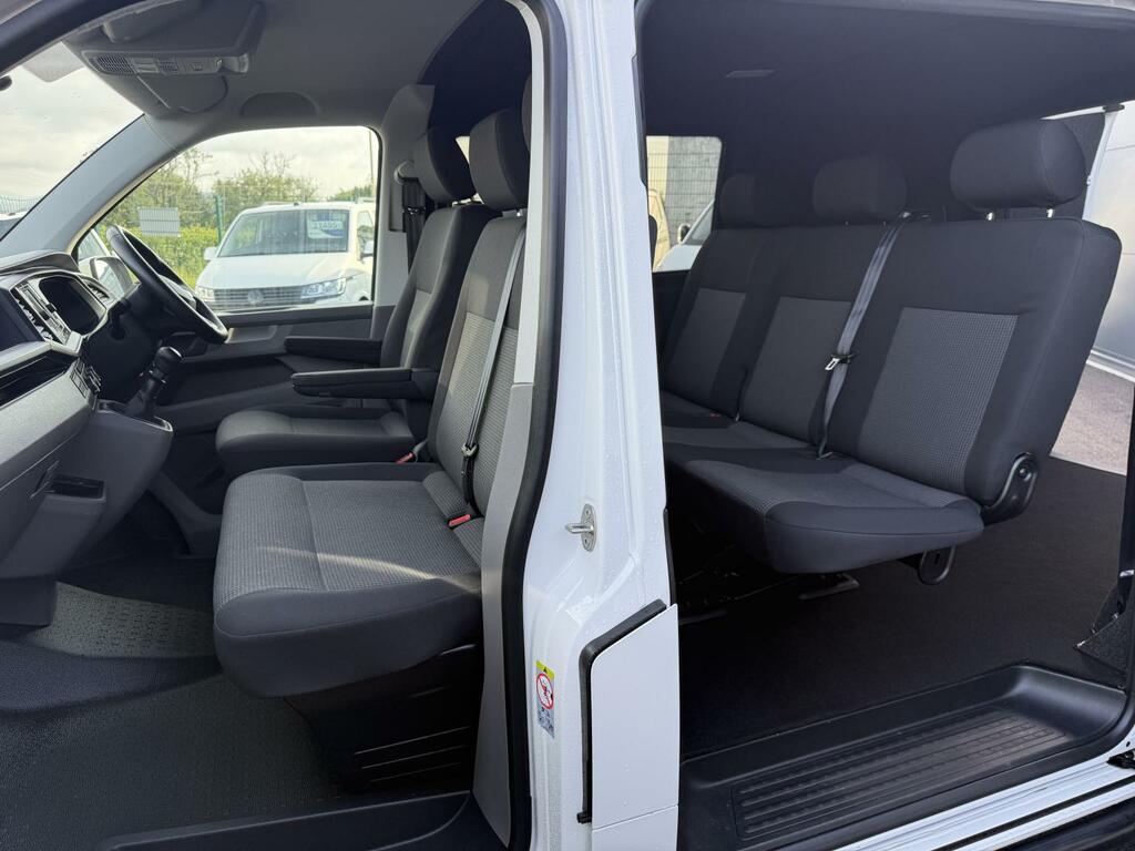 Volkswagen Transporter 2.0 Tdi 6 Seat Kombi Startline S NJ72OUL White #4