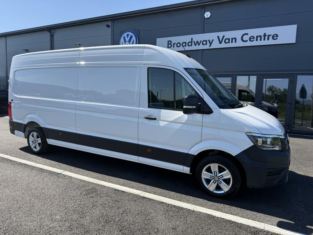 Volkswagen Crafter 2.0 Tdi Cr35 140 6 Speed Trendline Panel Van D RF23LFW White #2