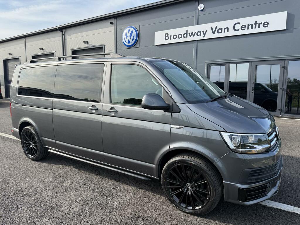 Volkswagen Transporter Shuttle 2.0 Tdi Se 150 7 Speed Dsg Minibus Double Cab Grey #2