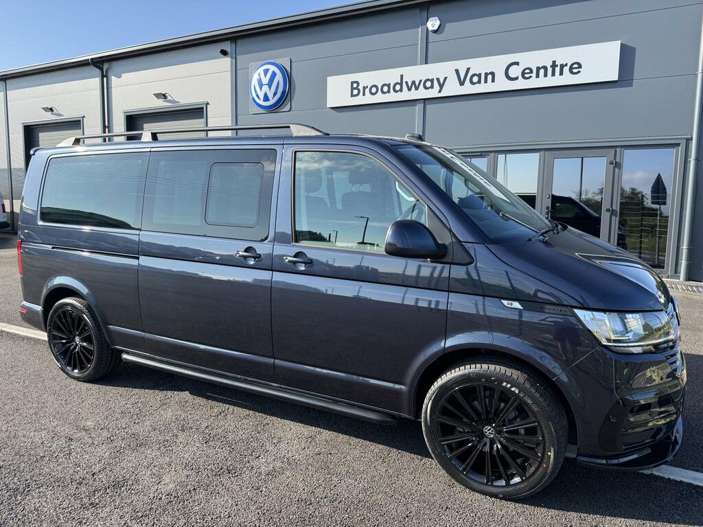 Volkswagen Transporter Shuttle 2.0 Tdi Se 150 7 Speed Dsg Minibus Double Cab Blue #2