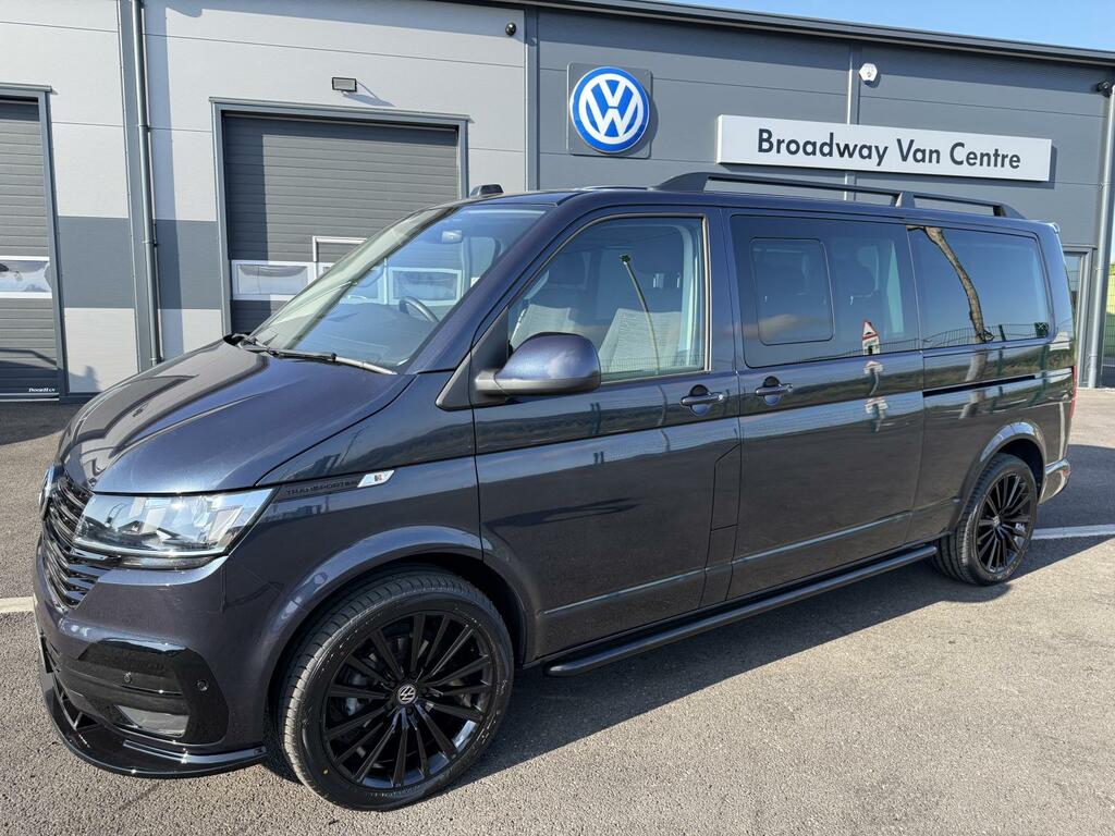 Volkswagen Transporter Shuttle 2.0 Tdi Se 150 7 Speed Dsg Minibus Double Cab Blue