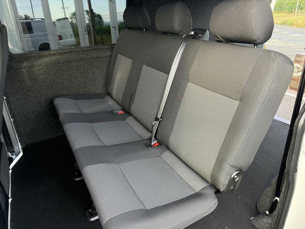 Volkswagen Transporter 2.0 Tdi 6 Seat Kombi Startline S White #4