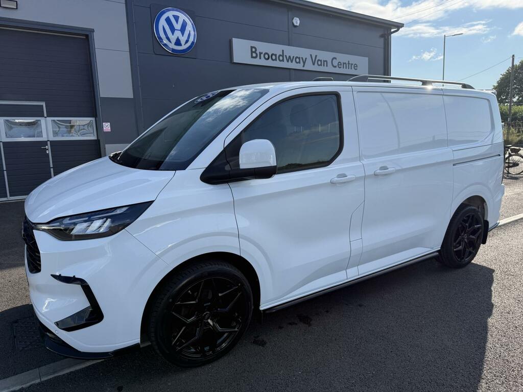 Ford Transit Custom 2.0 280 136 6 Speed Ecoblue Limited Black Edition White