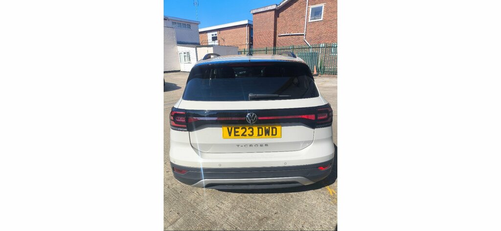 Volkswagen T-Cross 1.0 Tsi Black Edition Euro VE23DWD Grey #5